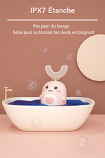 Brosse à Dents Électrique en U pour Enfants | U-Brush Kidz