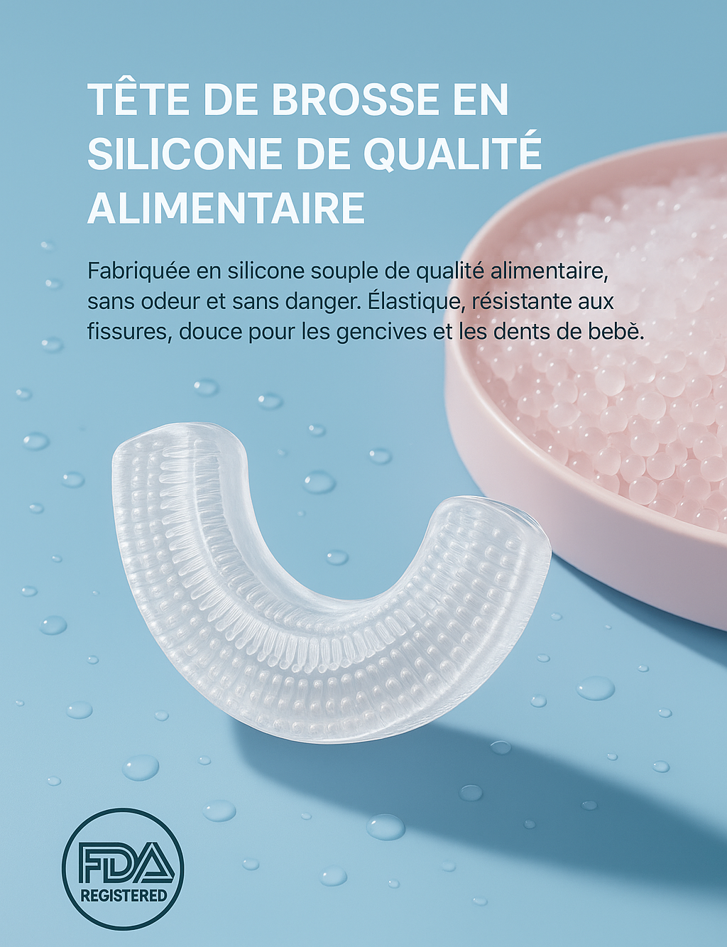 Brosse à Dents Électrique en U pour Enfants | U-Brush Kidz