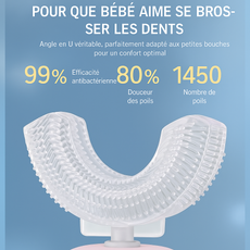 Brosse à Dents Électrique en U pour Enfants | U-Brush Kidz