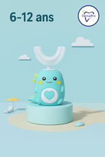 Brosse à Dents Électrique en U pour Enfants | U-Brush Kidz